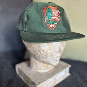 Green National Park Service Cap